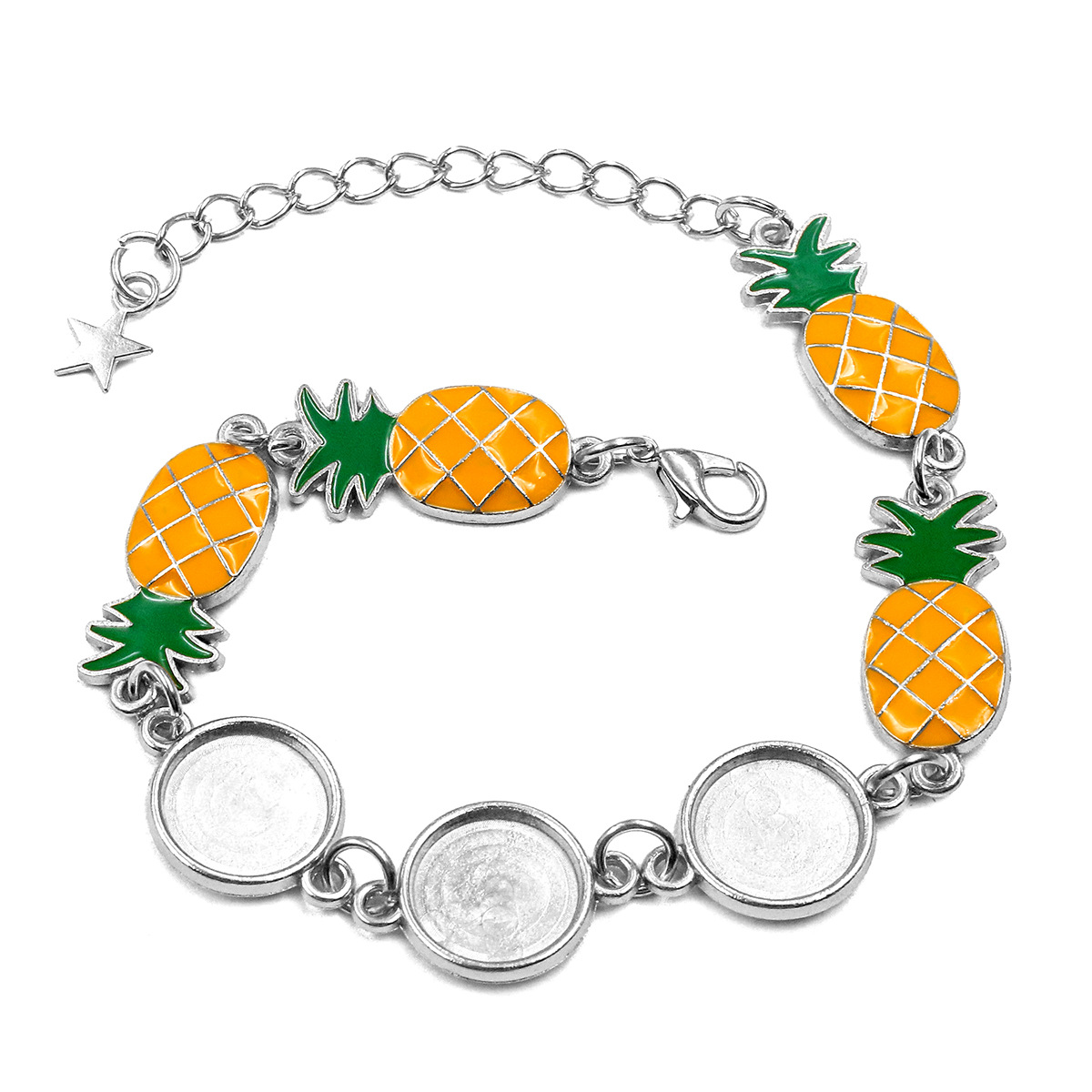 No. 8 White K Pineapple 10.8g, approximately 10.2cm