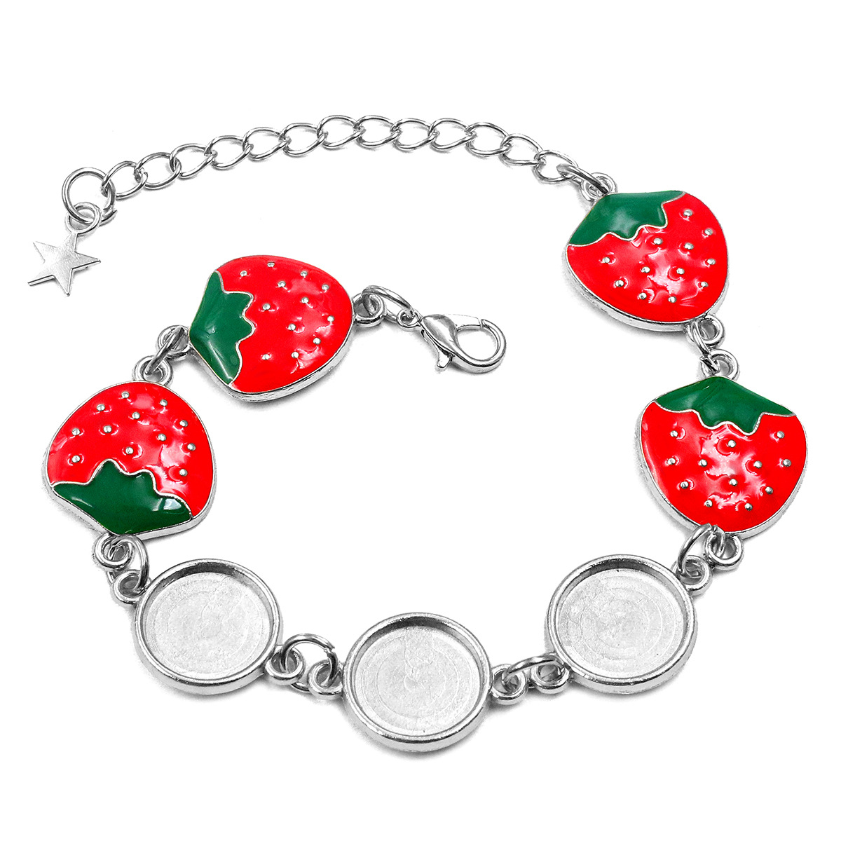 No. 9 White K Strawberry 10.9g, approximately 9.9cm