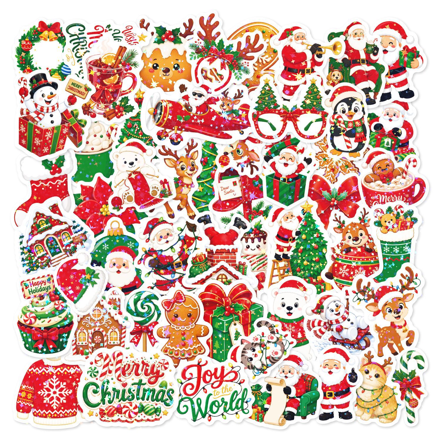 Holographic Christmas 52E Model-TT170 (Star Film)