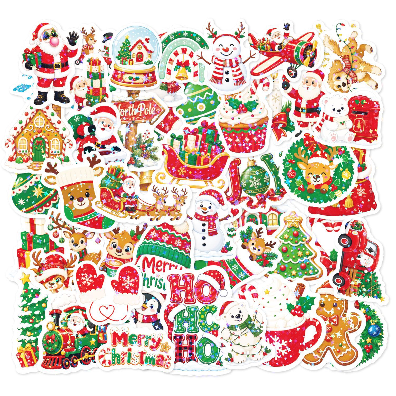 Holographic Christmas 52F Model TT171 (Star Film)