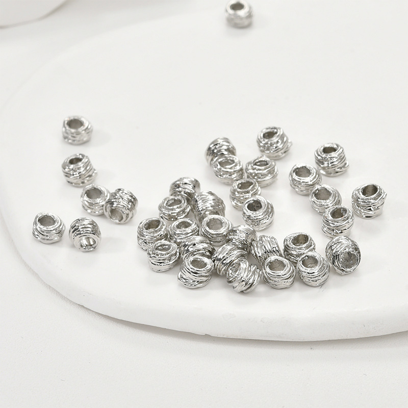 9# White k woven beads [1]]