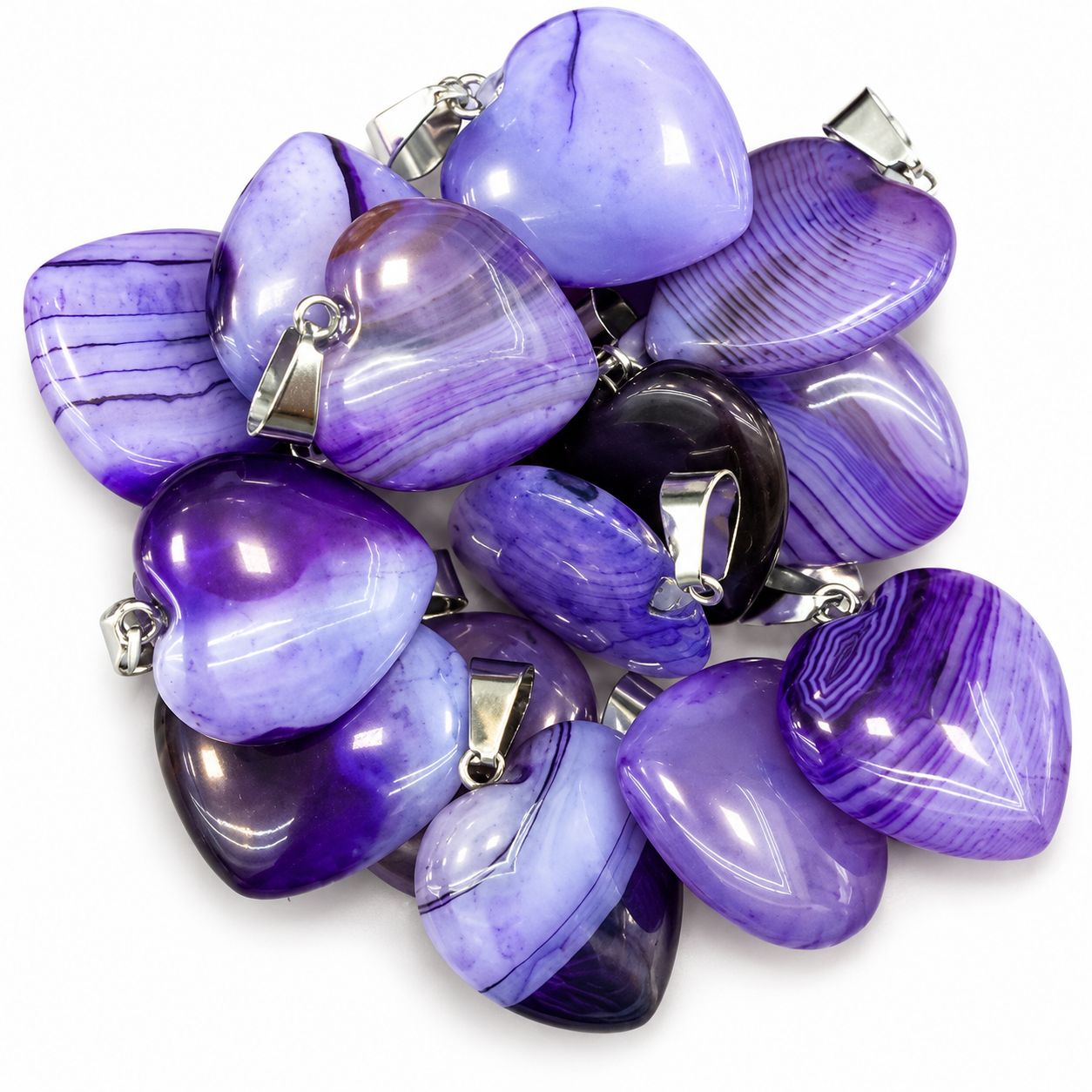 Purple agate