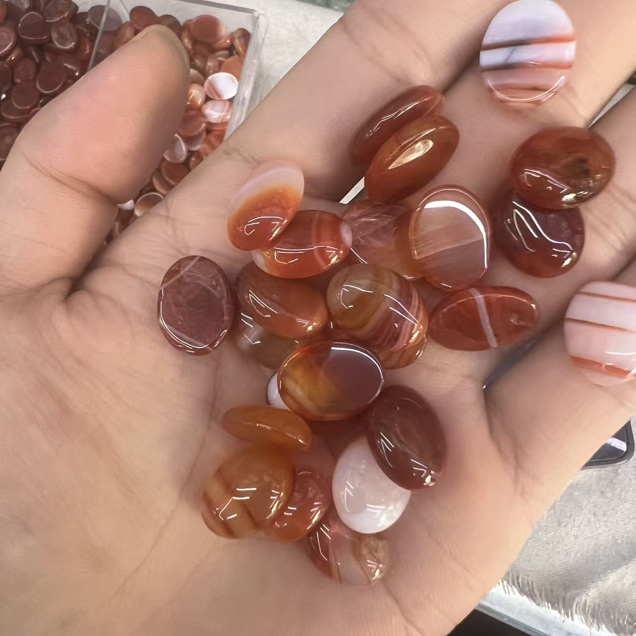Red Lace Agate