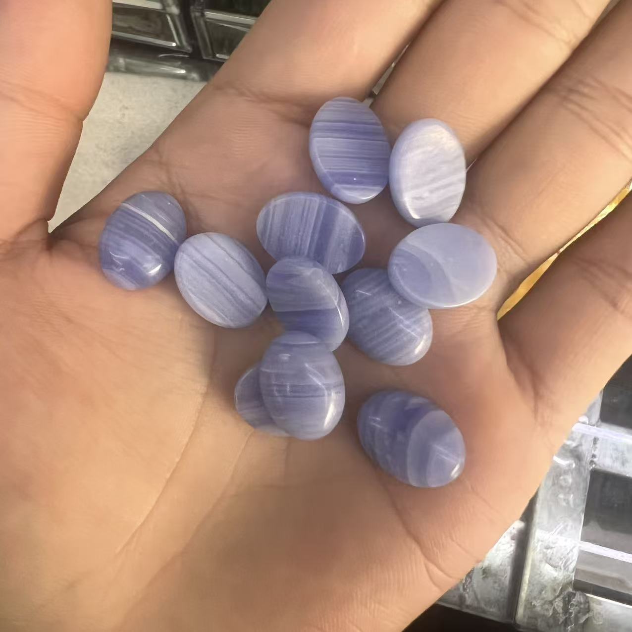 purple-striped turquoise