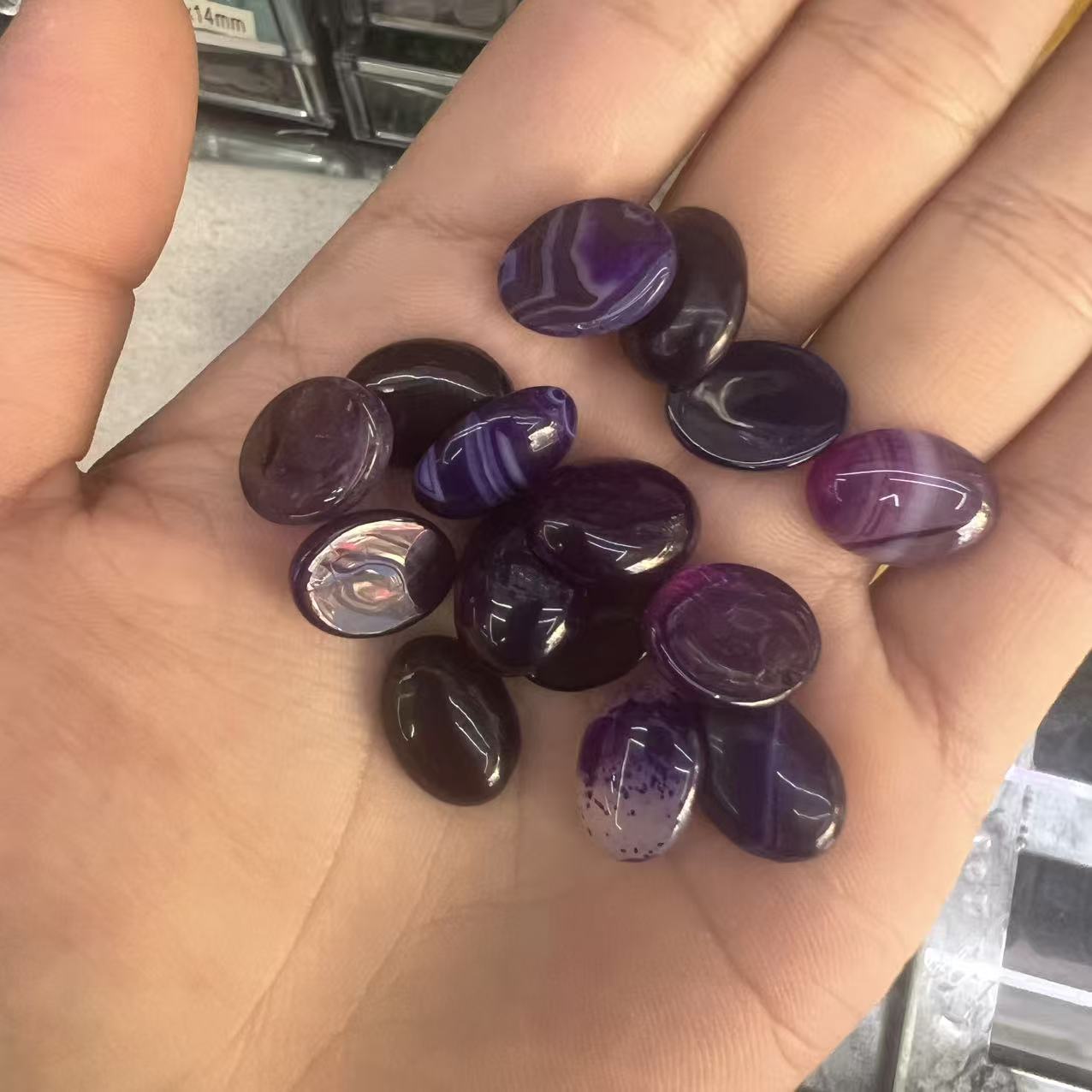 purple agate