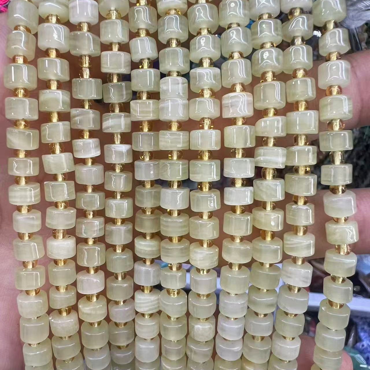 Natural Striped Jade