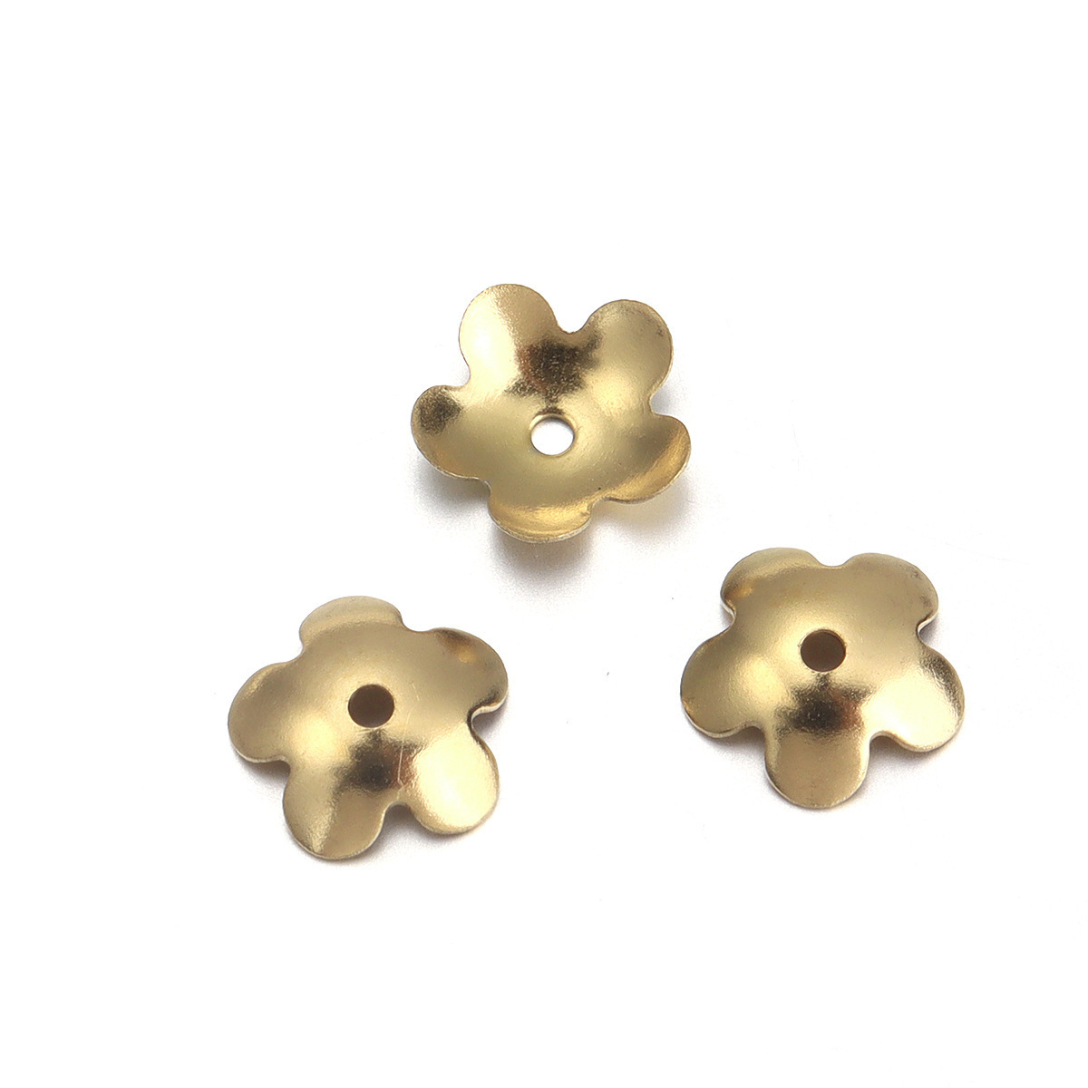 Pentagram gold 8mm