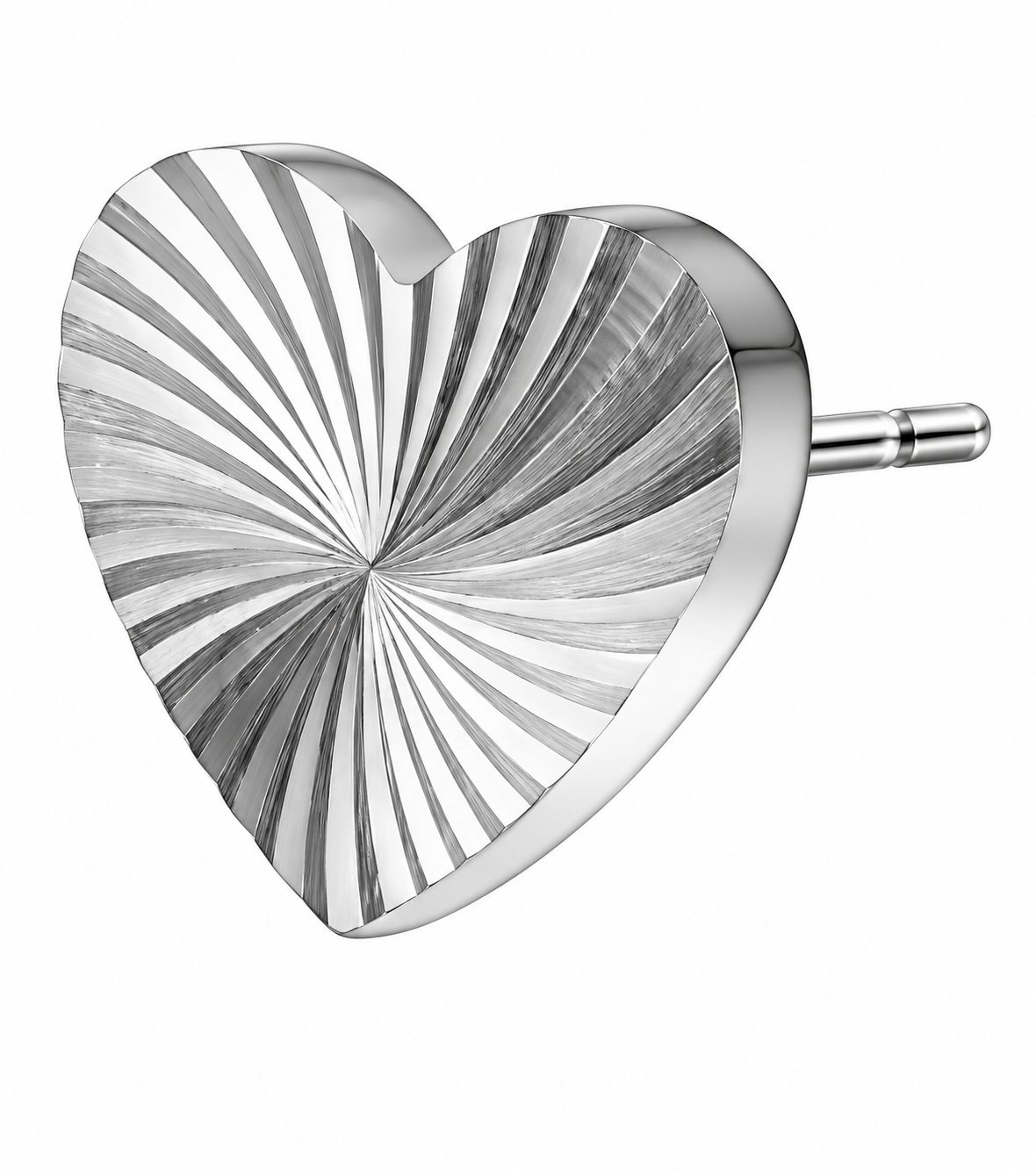 Heart style silver