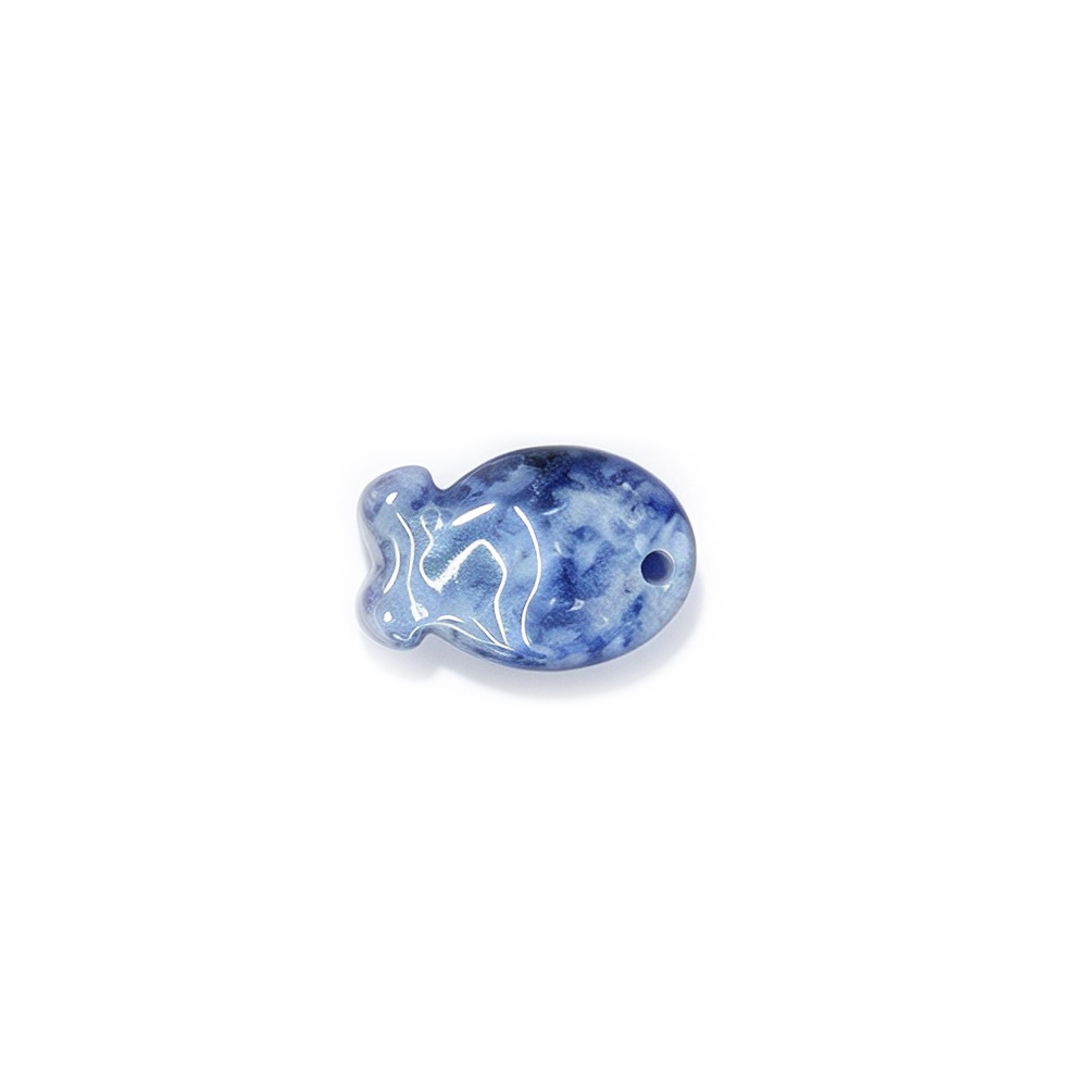 piedra de punto azul