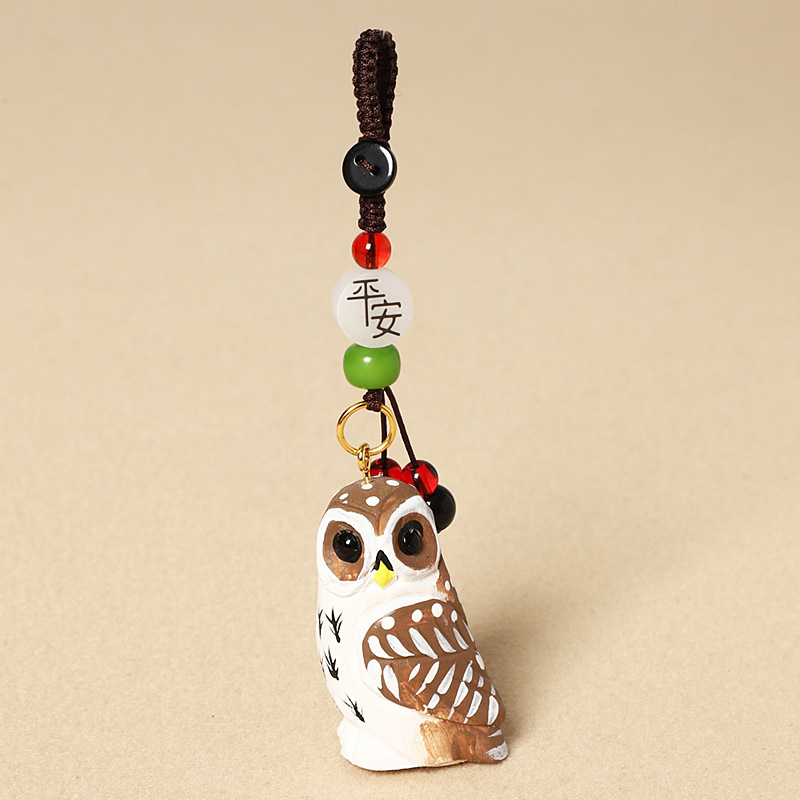 Wood carving owl-safe model