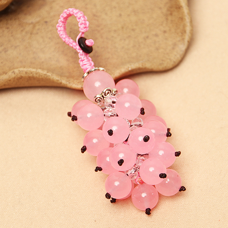 Pink Chalcedony Beads-Live Deduction