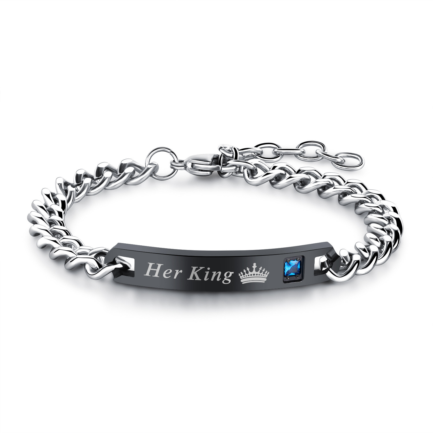 [886] black men s [engraved English her king]]