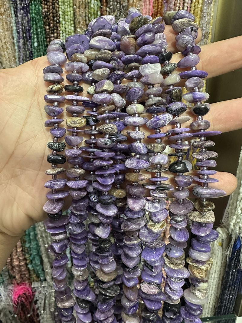 Charoite Beads