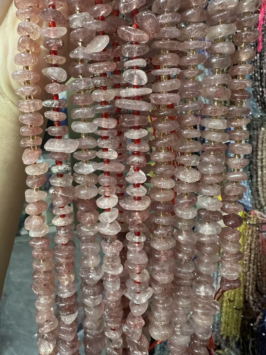Клубничный кварц