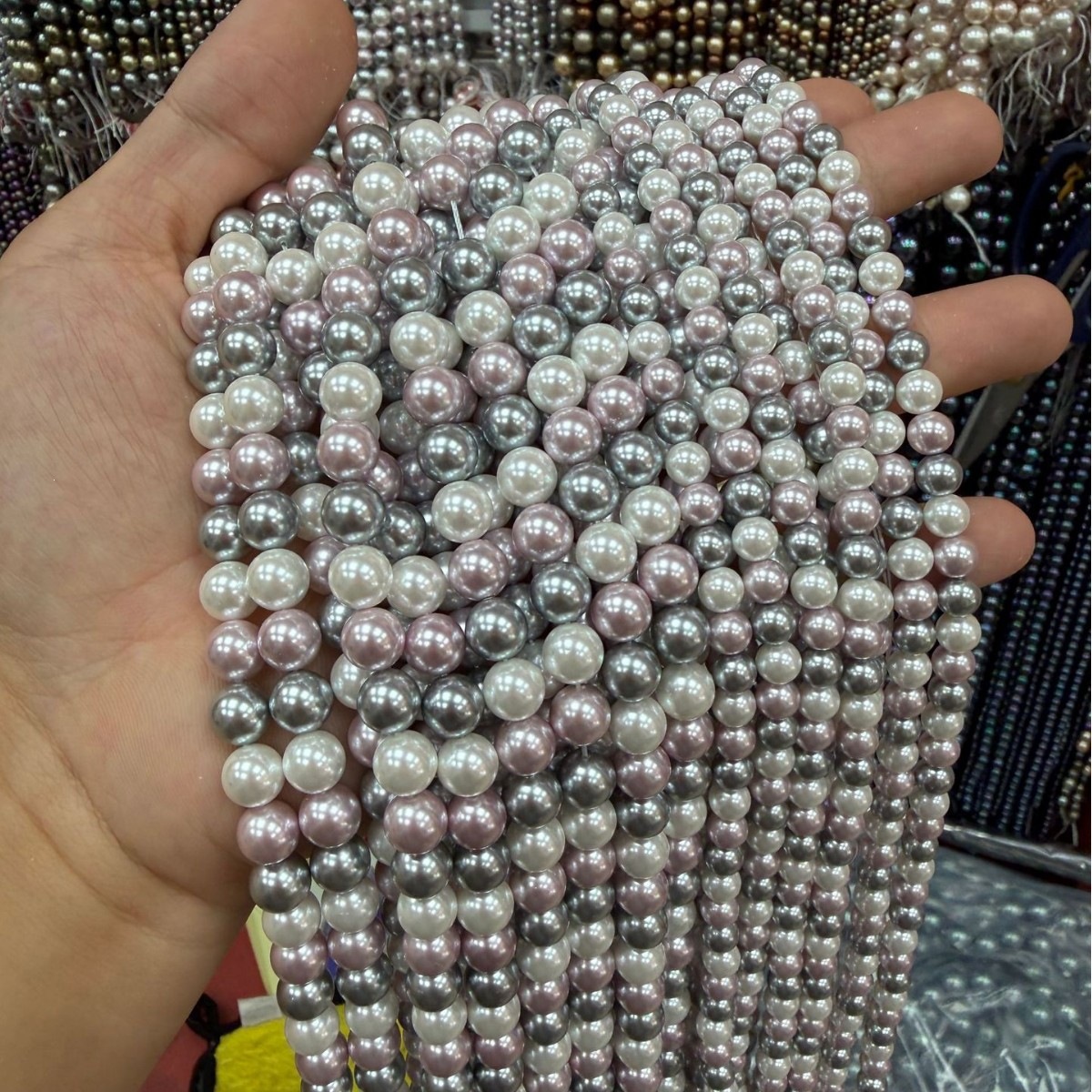 7A high-quality imitation Swarovski pearls (Image Color 15)