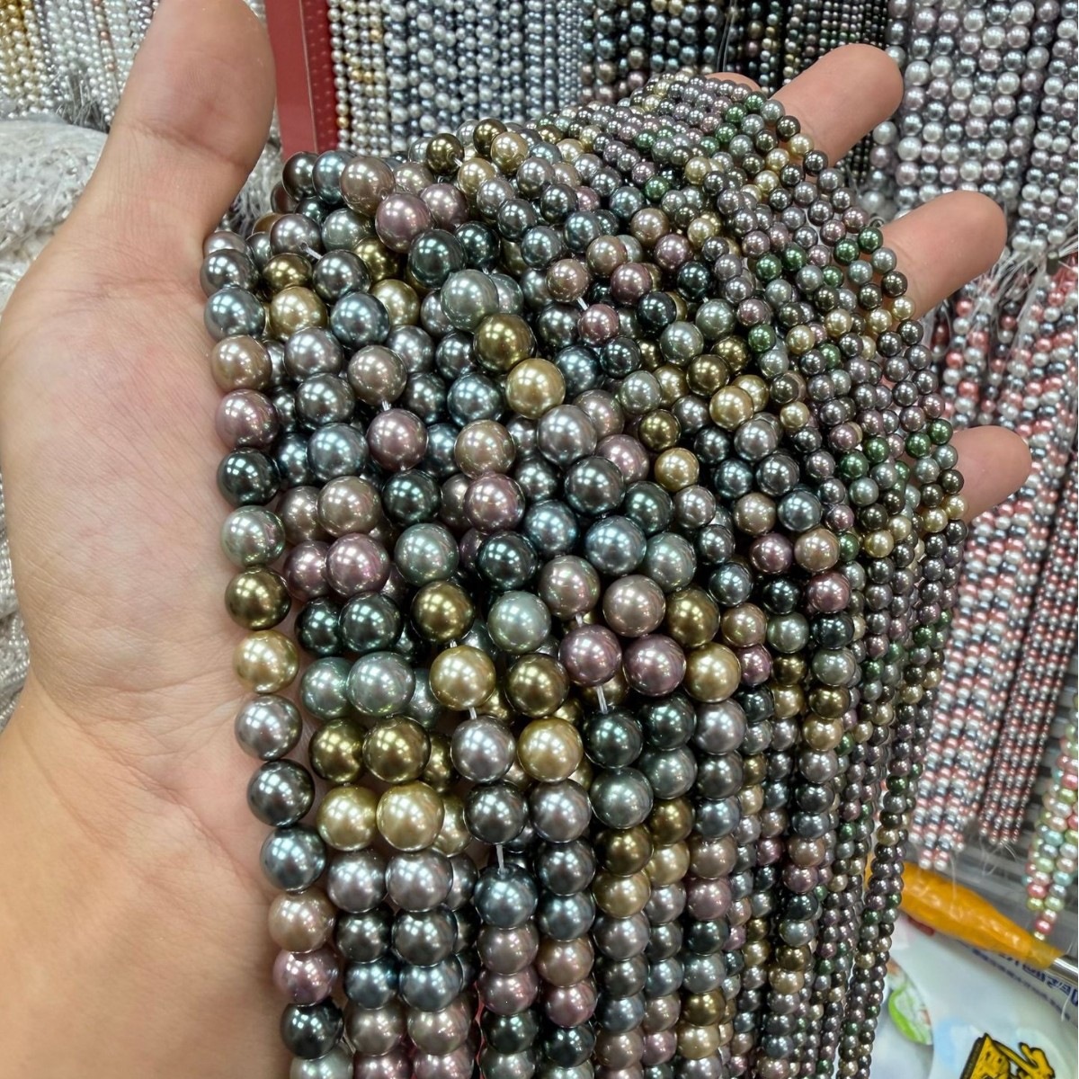 7A high-quality imitation Swarovski pearls (Image Color 16)