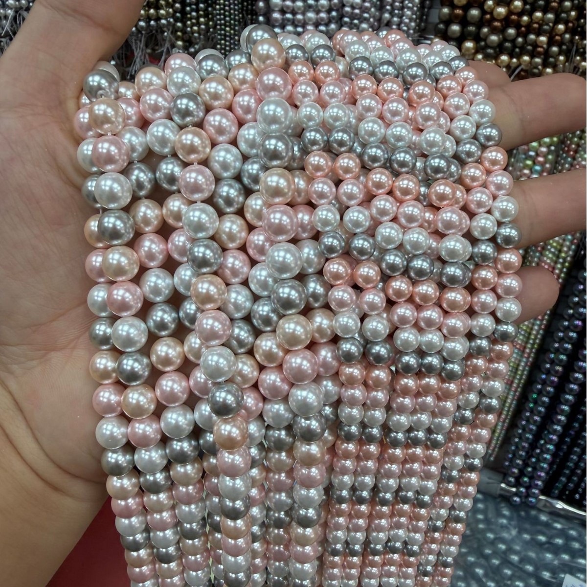 7A high-quality imitation Swarovski pearls (Image color 20)