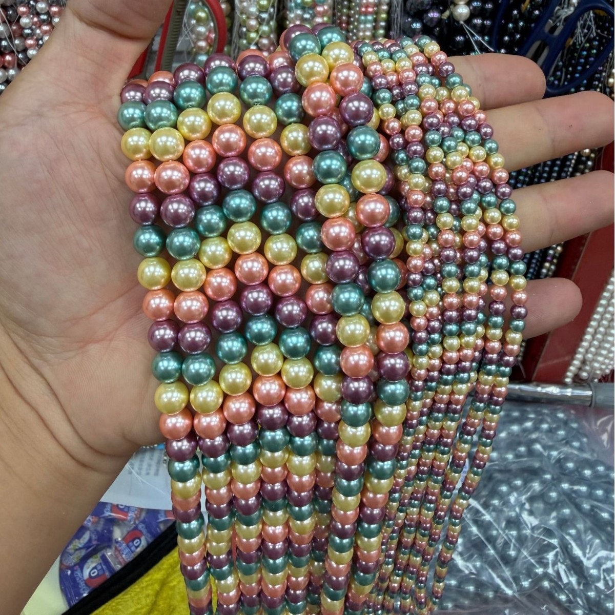 7A high-quality imitation Swarovski pearls (Image Color 27)