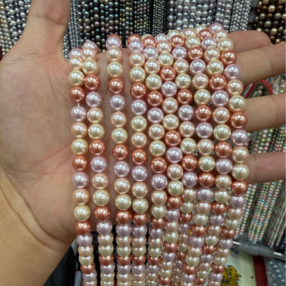 7A high-quality imitation Swarovski pearls (Image color 31)