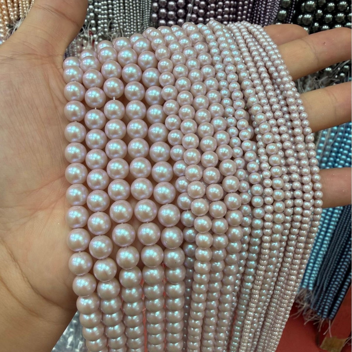 7A high-quality imitation Swarovski pearls (Image color 33)