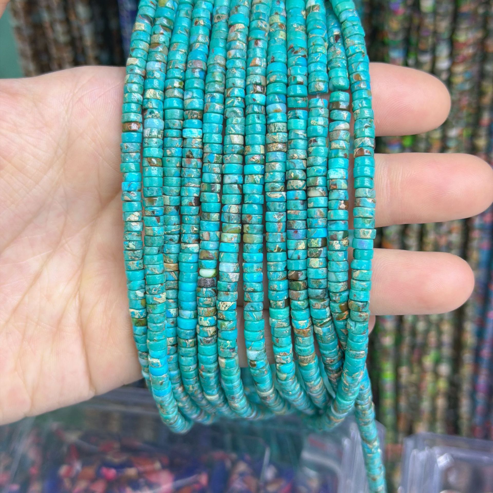 Turquoise blue