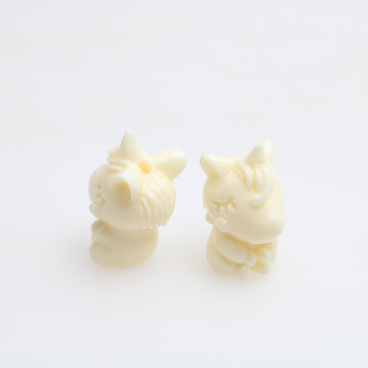 Milky white