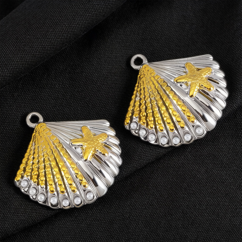 Starfish shell-25.5x25.8mm