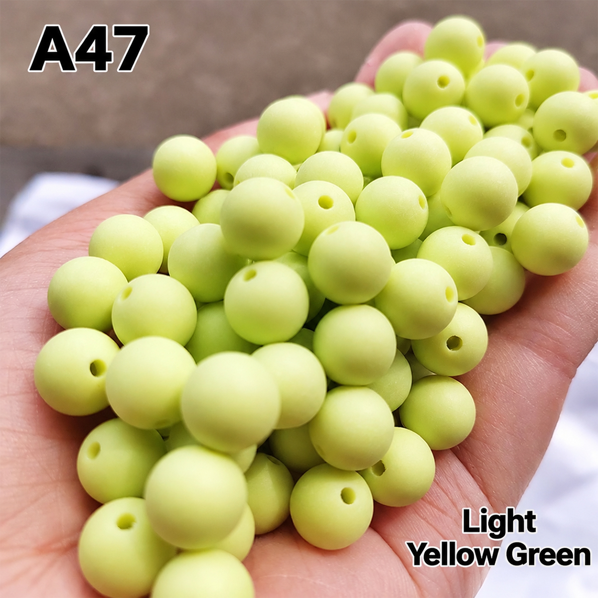 A47 light yellow green