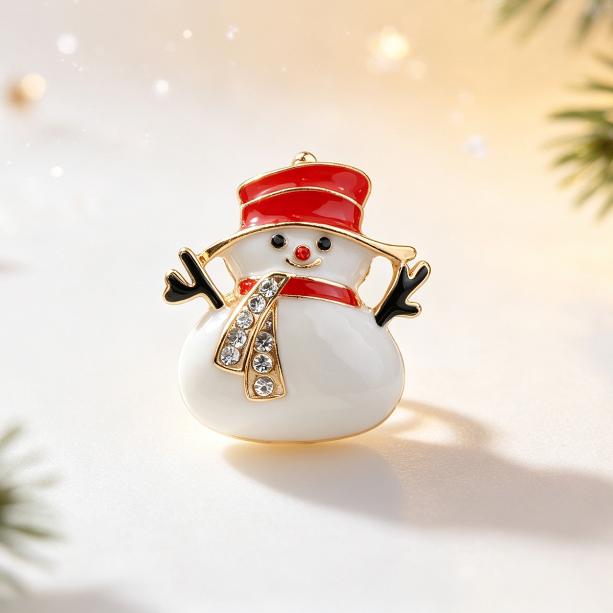 14 Cute Snowman Brooches