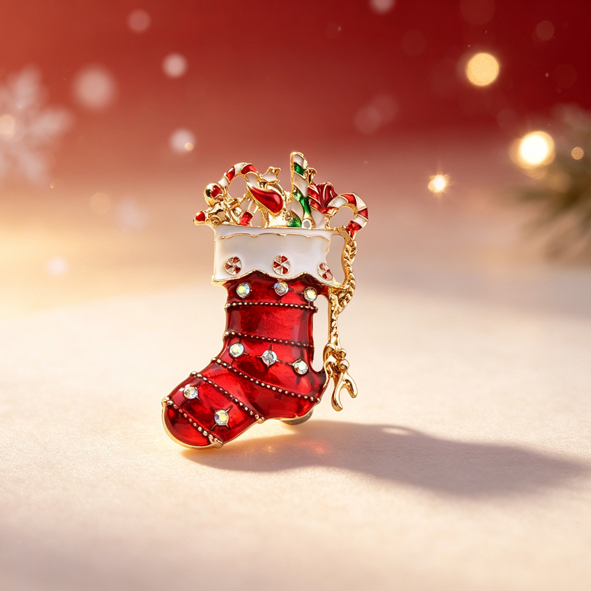 20 gift socks brooches