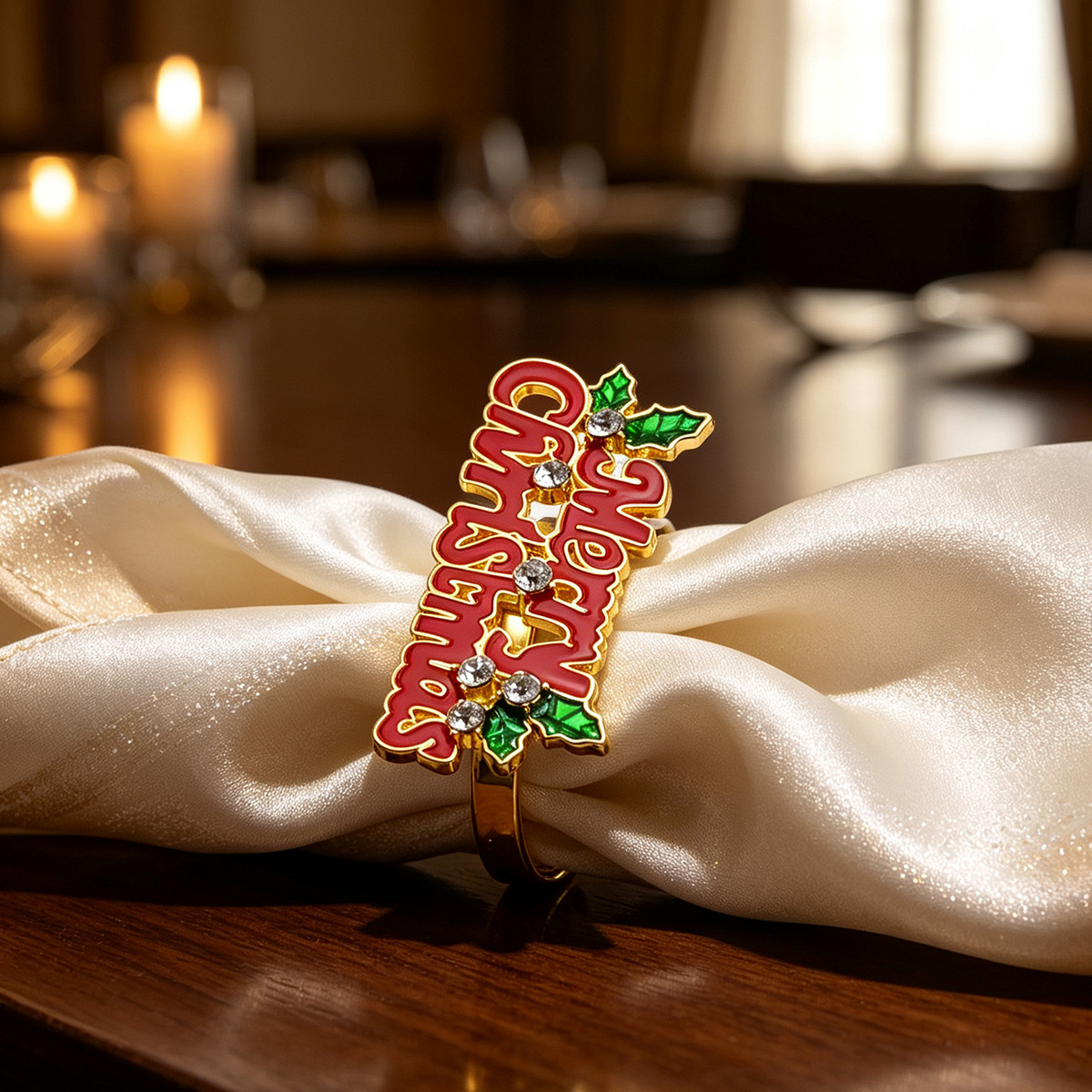Merry Christmas Napkin Ring