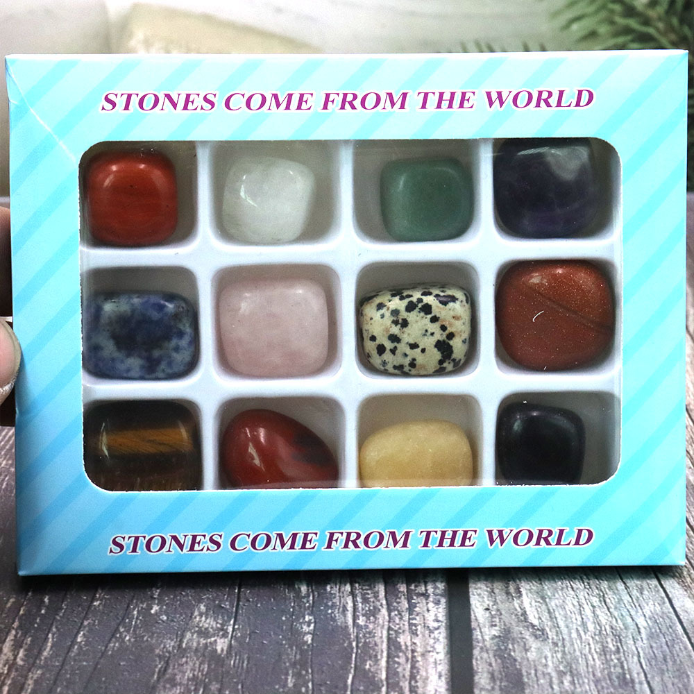 Natural rolling stone blind box [random color]