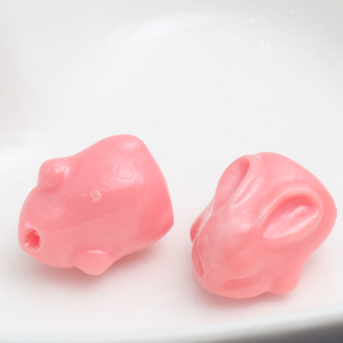 Watermelon red bunny 15mm