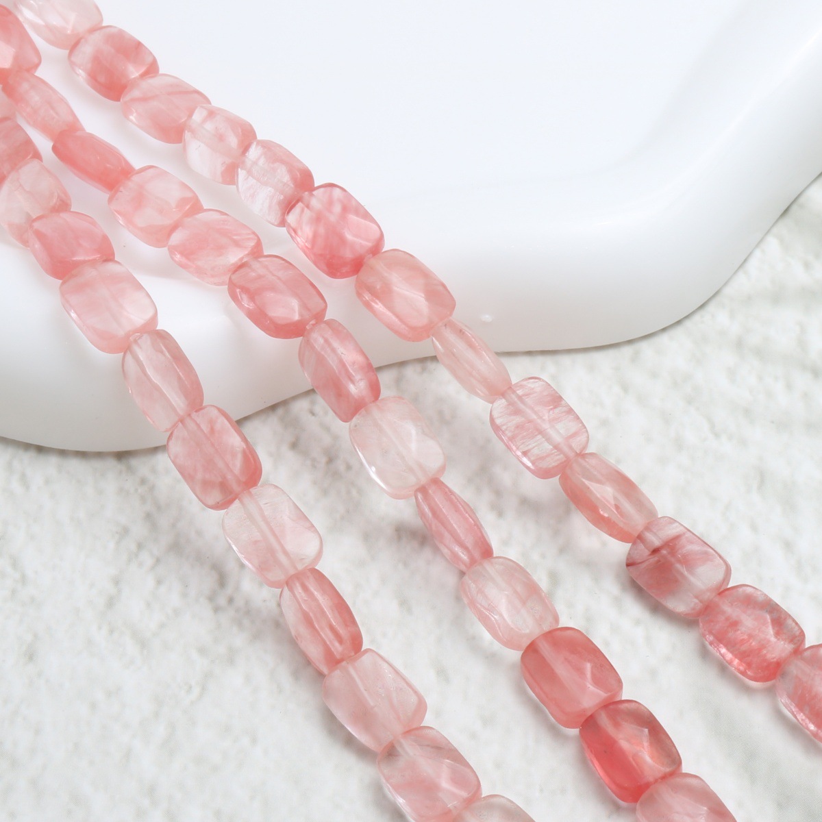 Cherry Quartz synthetic