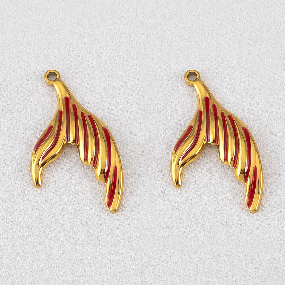 Fishtail-red-16.3x30mm