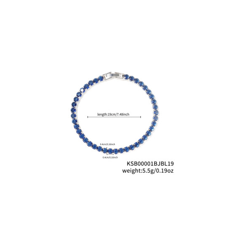 4.0 Platinum Blue Diamond-19cm