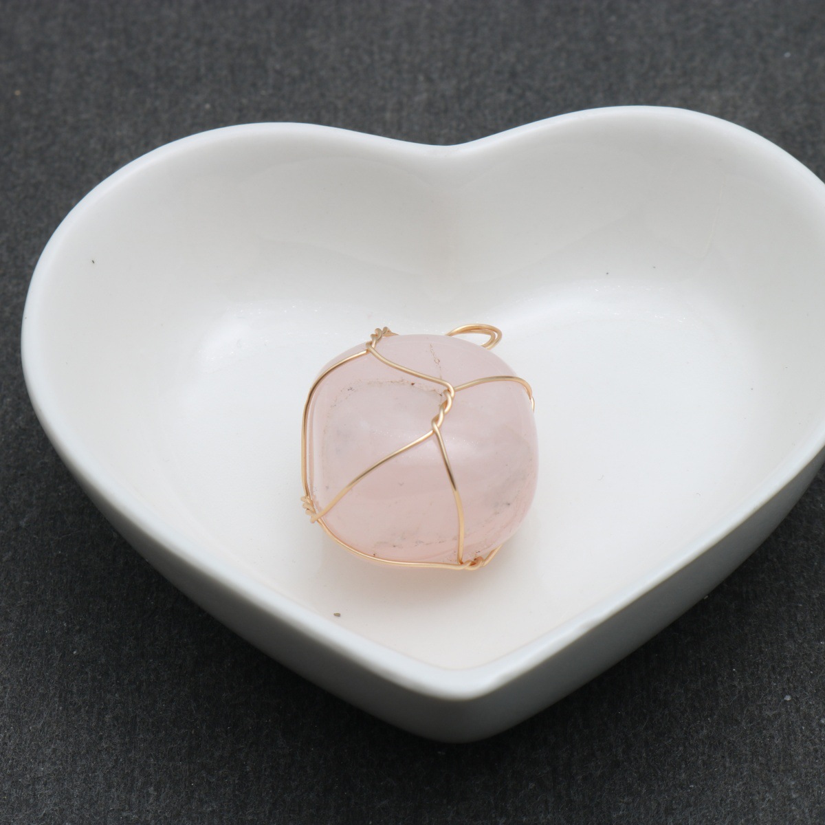 Light pink crystal