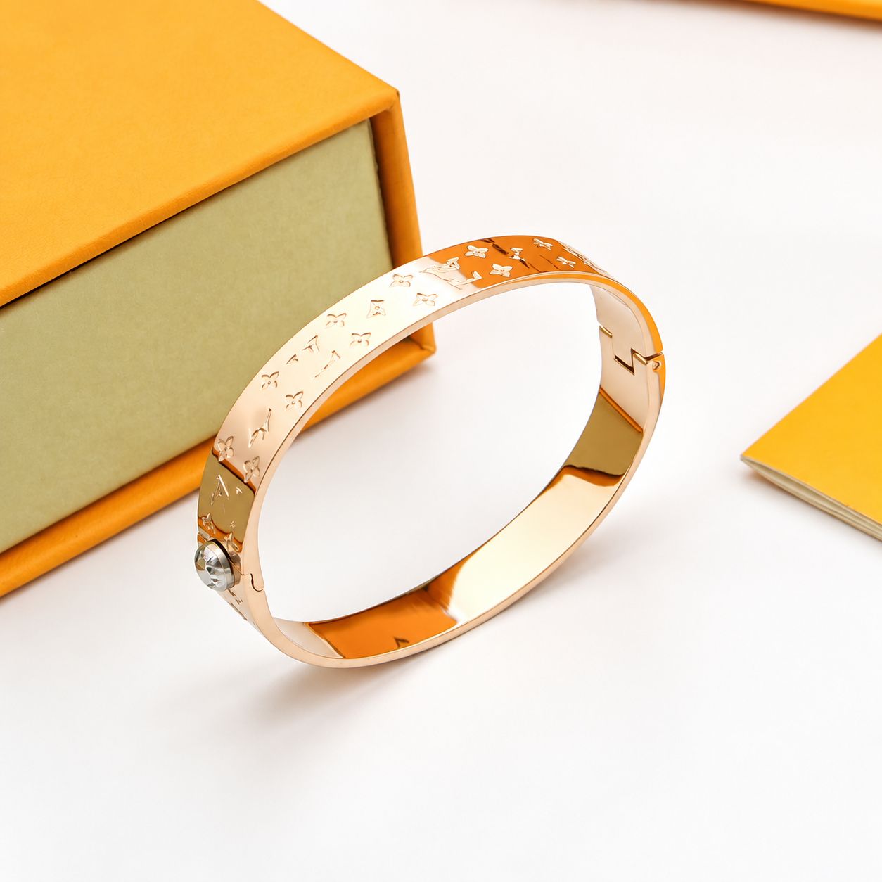 Diamond-free bracelet - rose gold