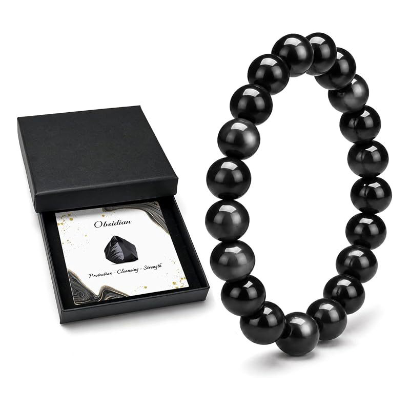 Schwarzer Obsidian