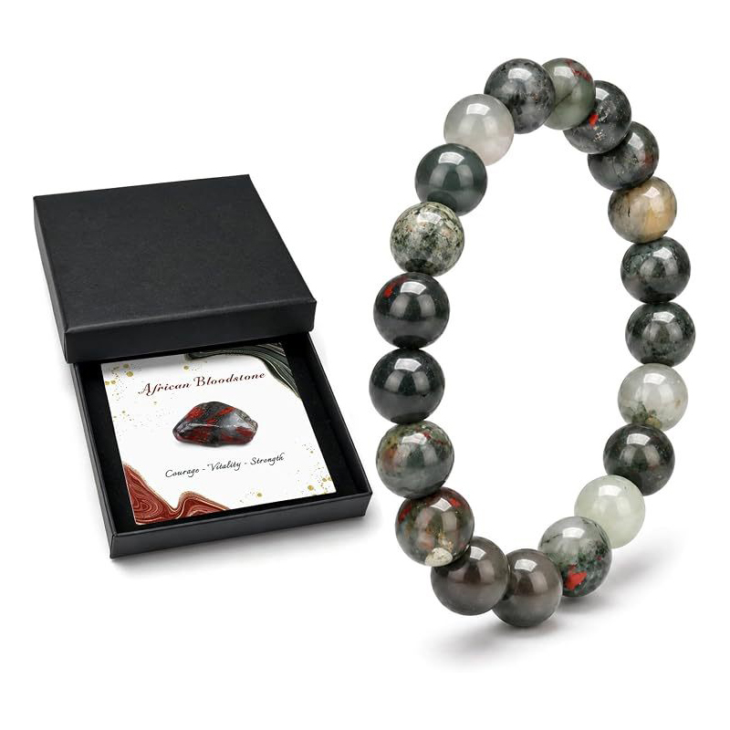 Dark Green African Bloodstone