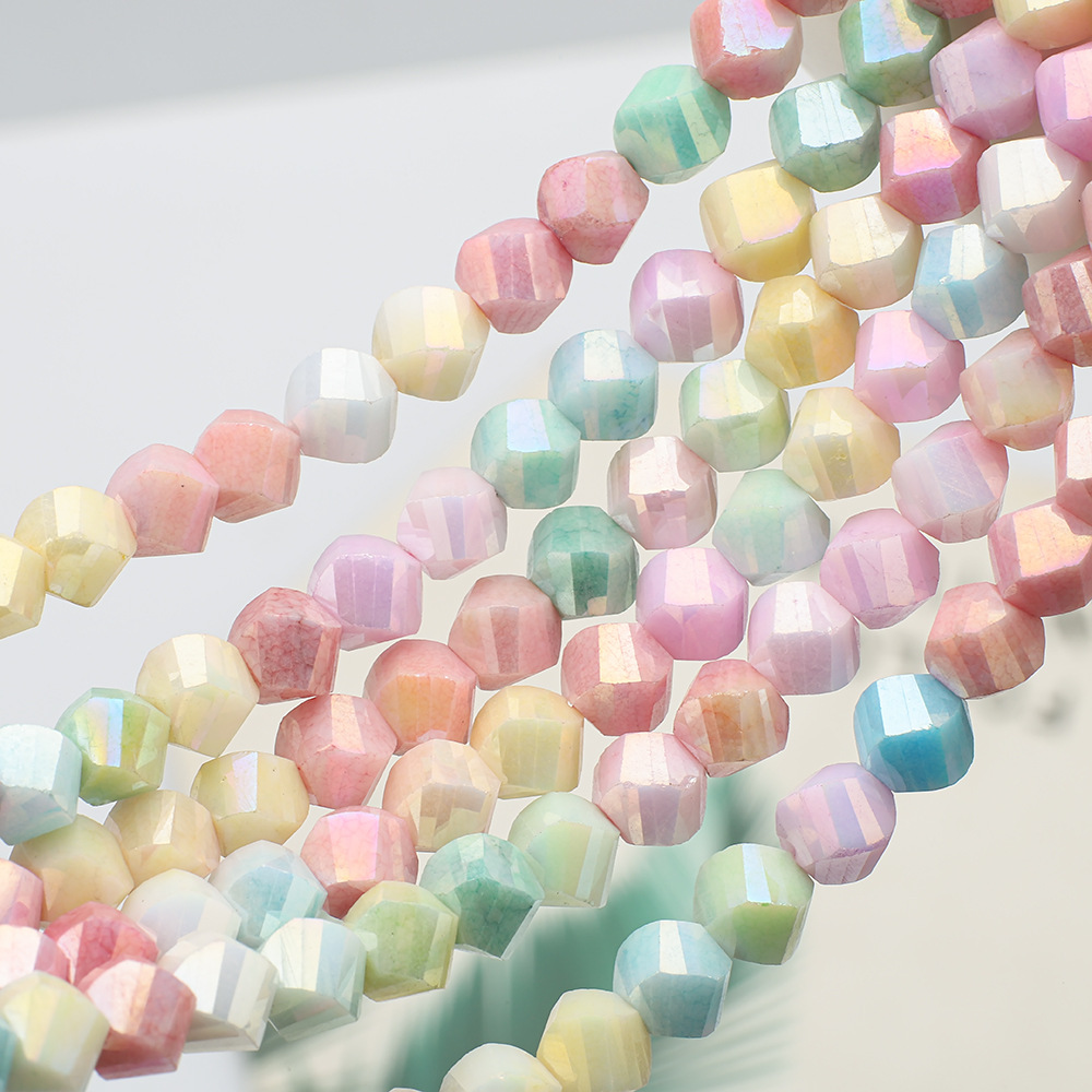 8mm twist beads (about 53 pieces)
