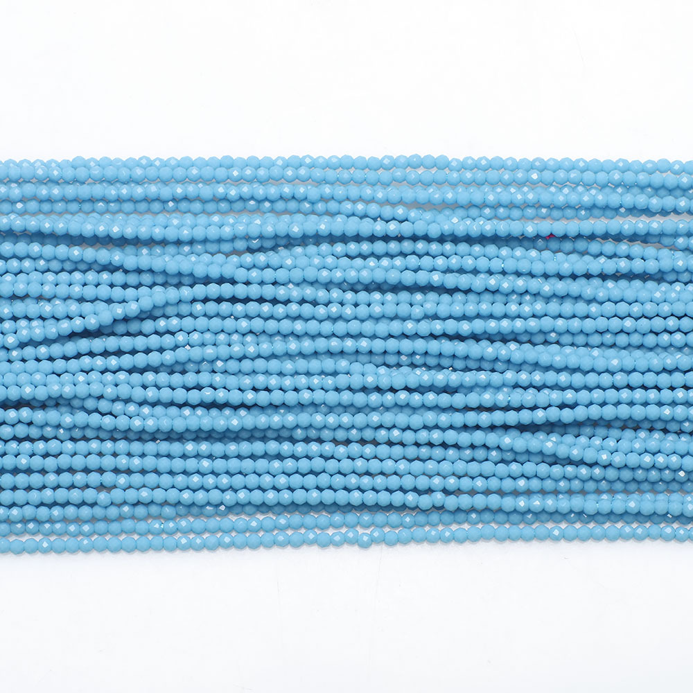 Shallow hole blue porcelain