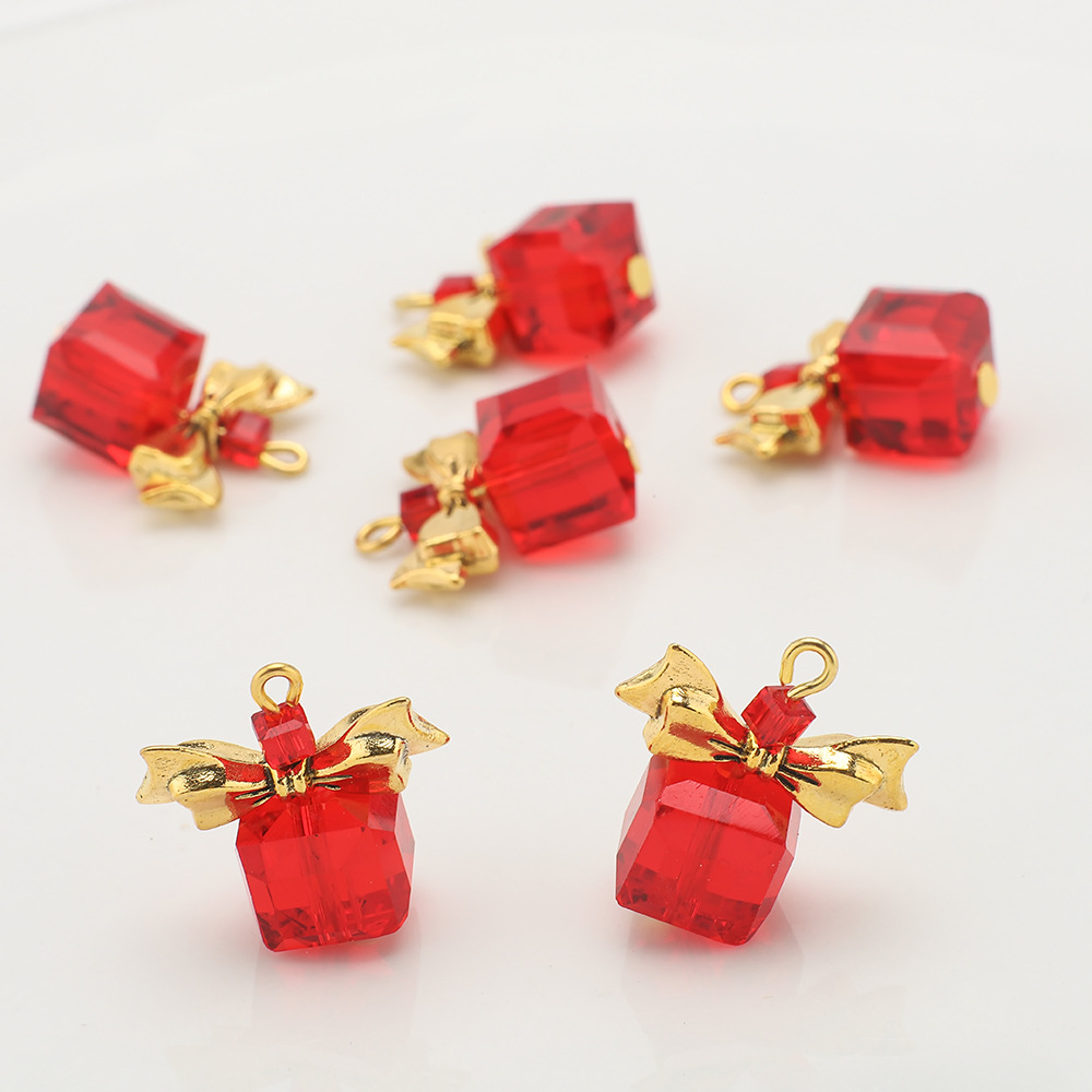 Golden bow red