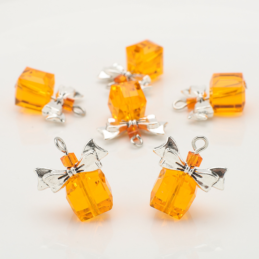 Silver bow orange