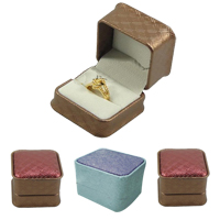 Leatherette Paper Ring Box
