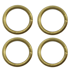 Brass Soldered Jump Ring