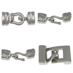 Stainless Steel Hook and Eye Clasp