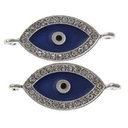 Evil Eye Jewelry Connector