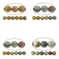 Natural Crazy Agate Beads