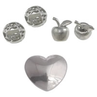 Stainless Steel No Hole Beads